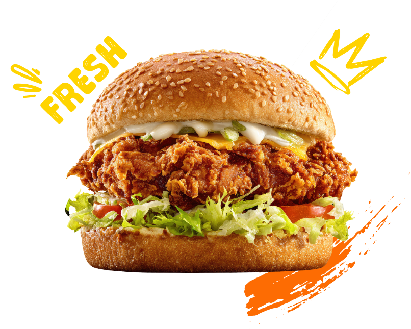 ADIKTED promo burger